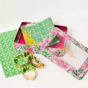 Lilly Pulitzer GWP Cookie Exchange Kit Conch Shell Pink Koala La La NWT